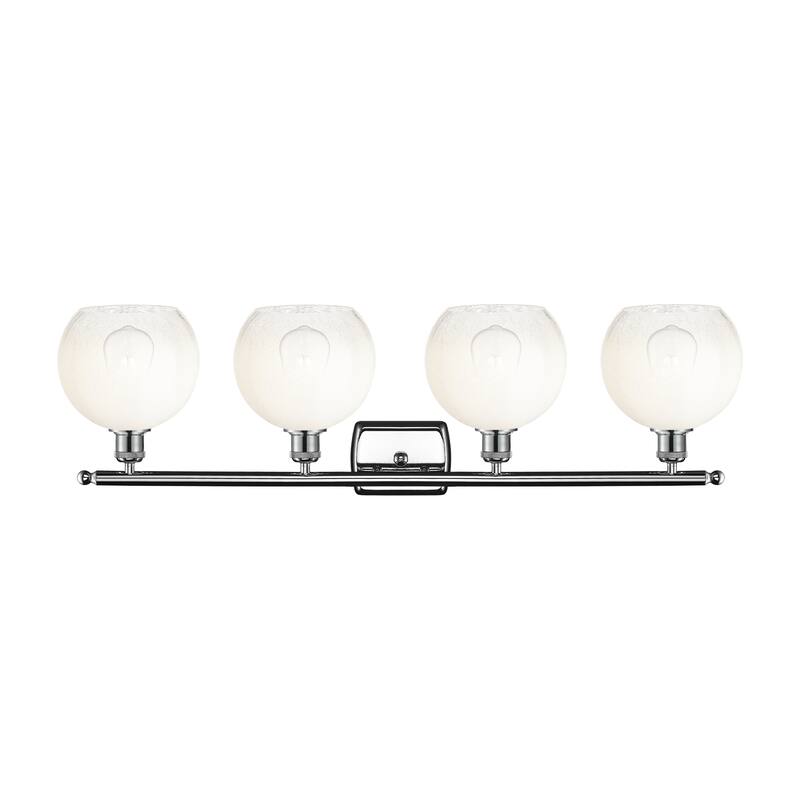 Innovations Lighting Endless Possibilities Ballston - Brookhaven Globe - 4 Light 38" Bath Vanity Light
