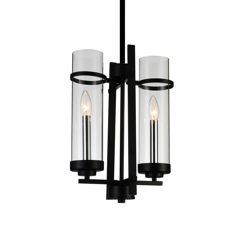 Sierra 2 Light Up Mini Pendant With Black Finish