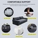 preview thumbnail 68 of 82, 66" Queen Pull Out Sofa Bed, 3-in-1 Convertible Sleeper Sofa with Side Storage