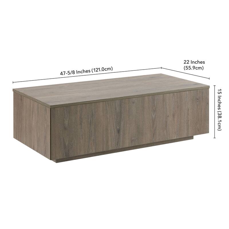 Paxton 48" Wide Rectangular Coffee Table