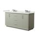 Option Light Green / White Quartz Top / Brushed Nickel