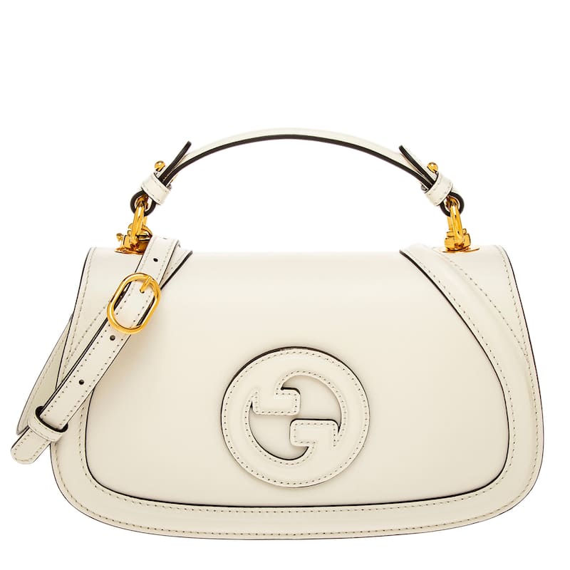 Gucci Blondie Top Handle Bag - White
