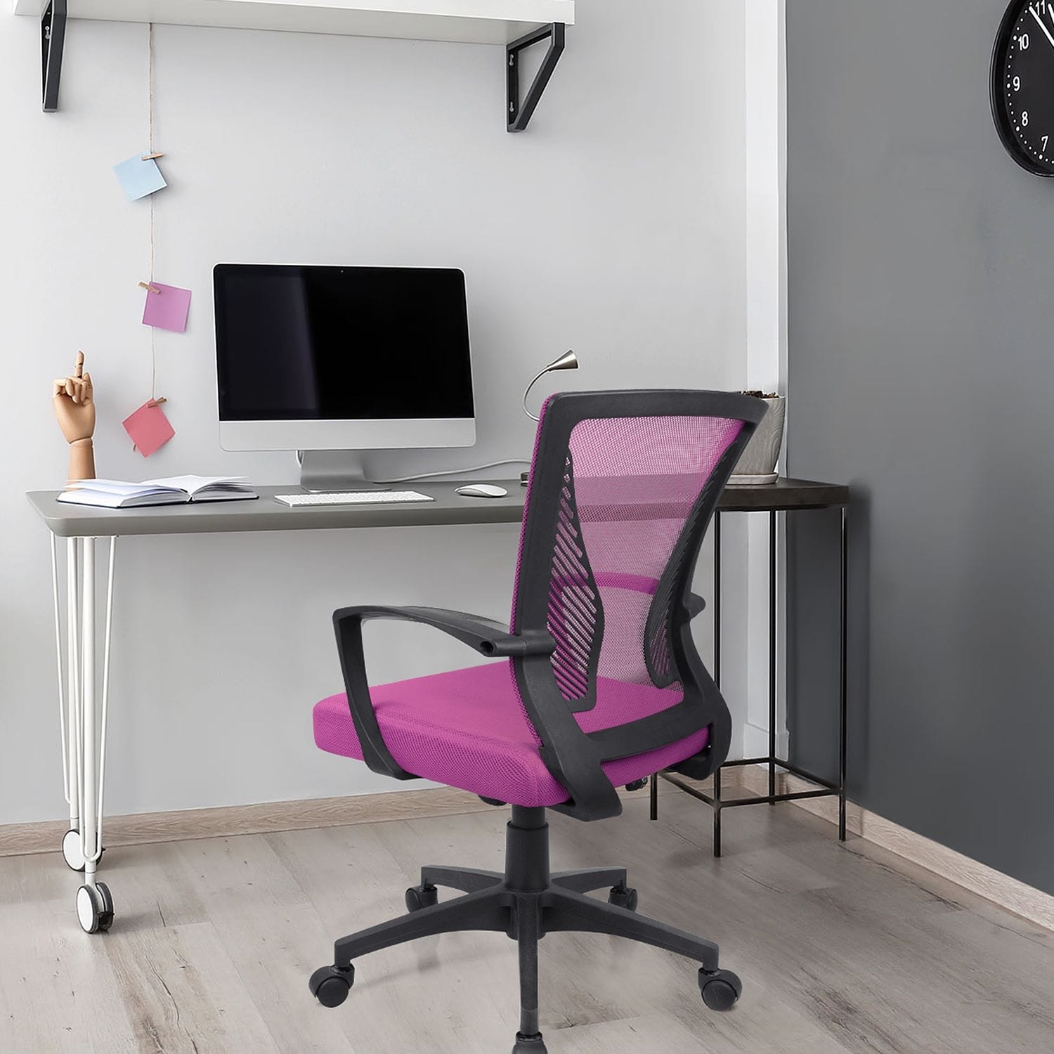 Office chair ergonomic desk chair mesh computer chair lumbar support store