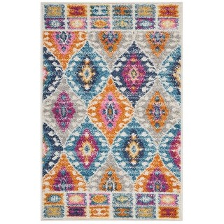 2' x 3' Multicolor Ogee Pattern Scatter Rug - 3'6
