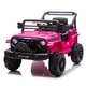 preview thumbnail 6 of 98, 12V Electric Ride-On Truck for Kids with Remote Control, Early Education, LED Lights & Microphone Jack