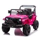 preview thumbnail 5 of 98, Remote Control 12V Kids Ride-On Truck, Bluetooth, LED Lights, MP3, Ages 3+