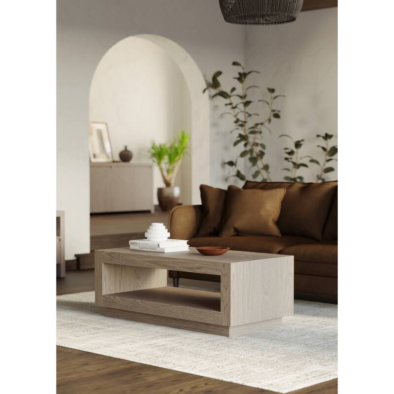 Maven Lane Artemis Contemporary Wooden Coffee Table