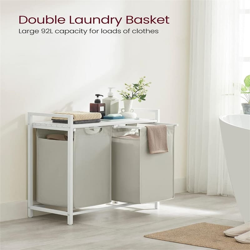 Laundry Basket - 28.8"L x 13"W x 28.4"H