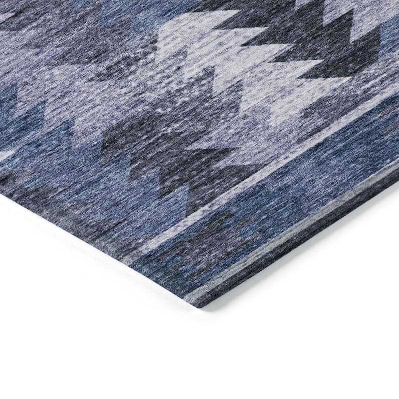HomeRoots Southwestern Transitional Rectangle Outdoor Rug