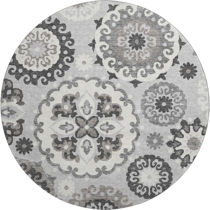 Premium Washable Super Soft Boho Suzani Mayfield Rug