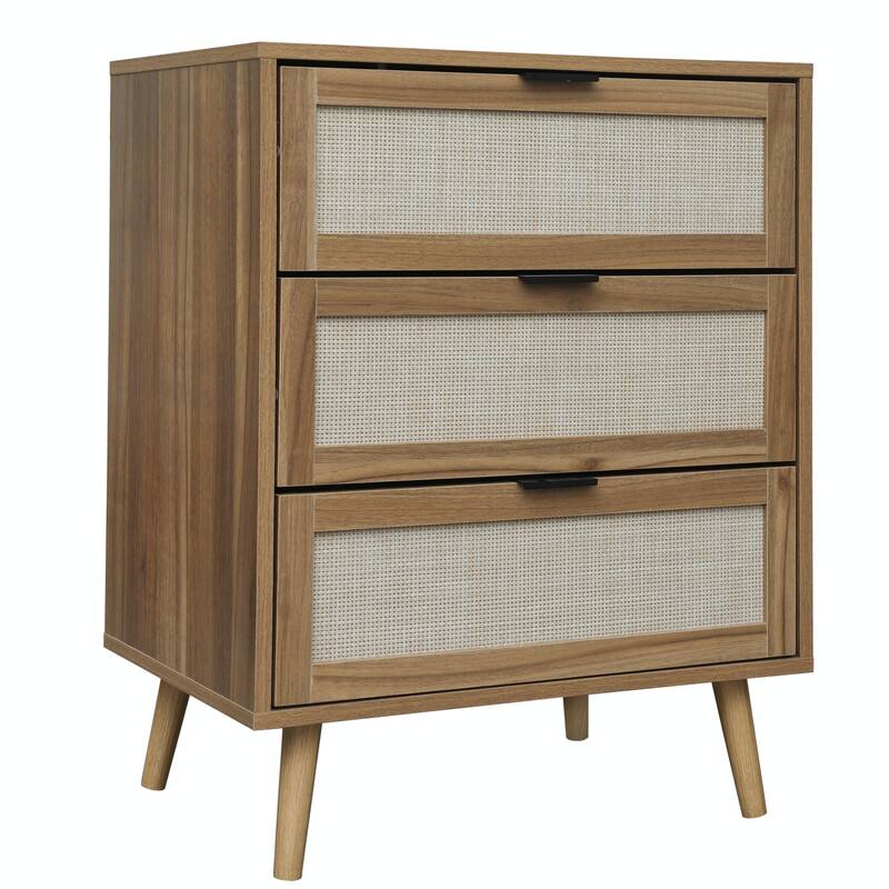 3-Drawer Cabinet for Bedroom, Living Room, and Study