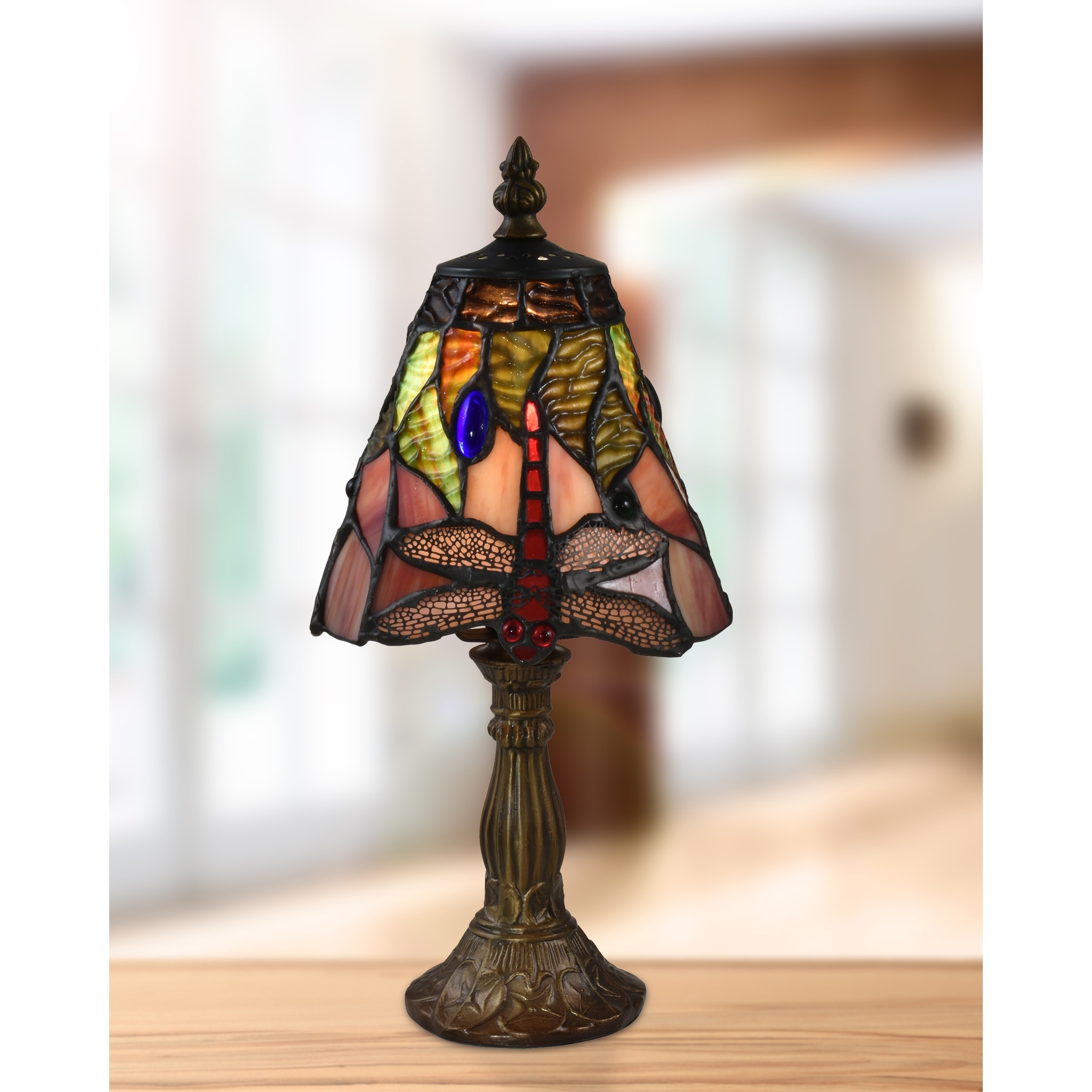 Dacia Dragonfly Tiffany Accent Lamp Bed Bath Beyond 30615124