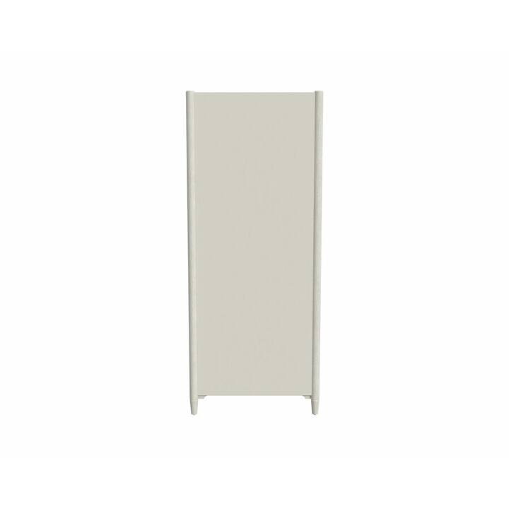 Modern Wood Open Bookcase, Office Shelving, Storage Cabinet, Fully Assembled, White