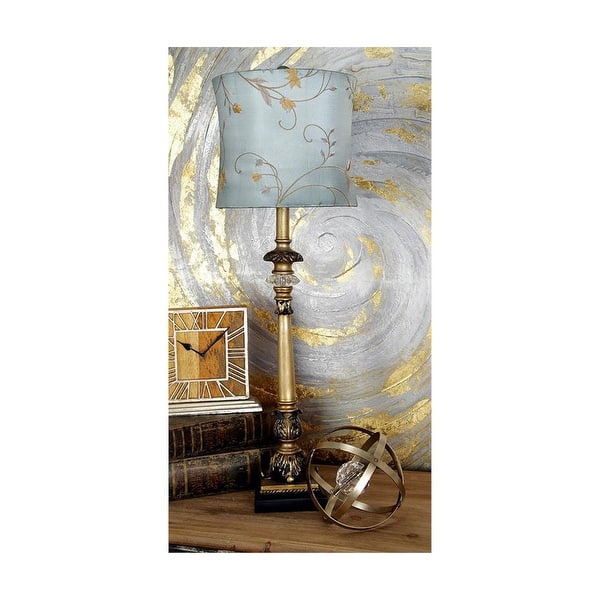 slide 2 of 6, Contemporary Parisian Buffet Table Lamp (Set of 2) Blue