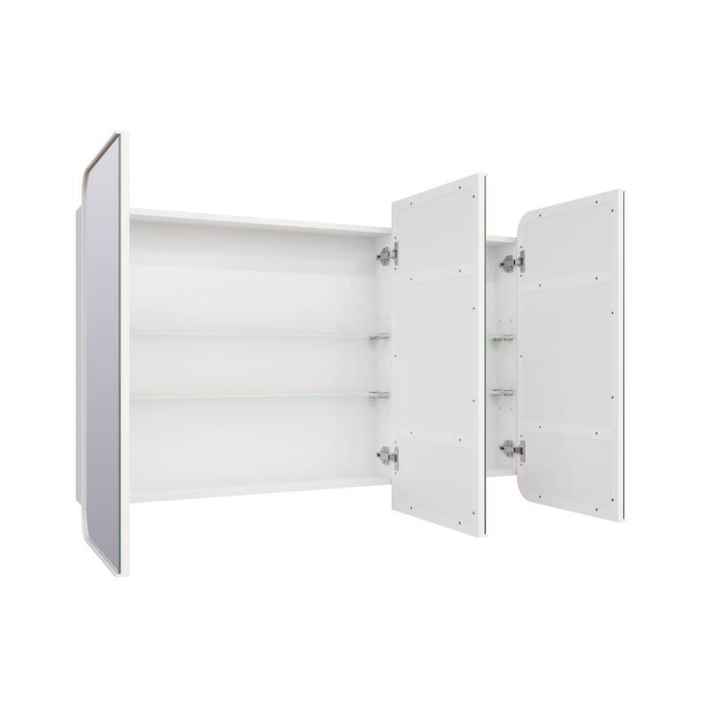 Glass Warehouse SC3-SQ-48X32 Calla 48" x 32" Framed Triple Door