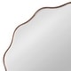 preview thumbnail 22 of 55, Kate and Laurel Viona Round Scalloped Mirror