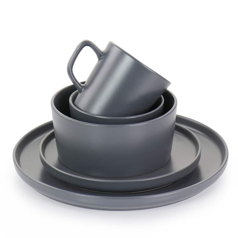 Dinnerware Set 20 Piece in Storm Cloud