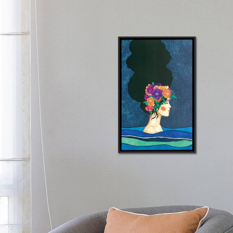 iCanvas "Renovated" by Hulya Ozdemir Framed Canvas Print