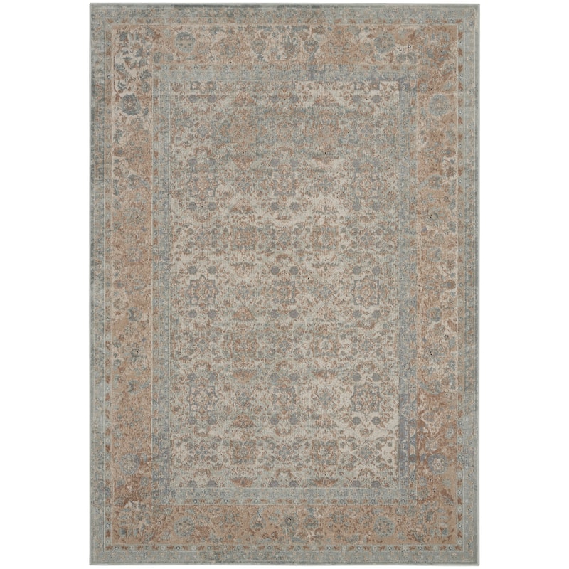 Malta Traditional Vintage Persian Medallion Area Rug