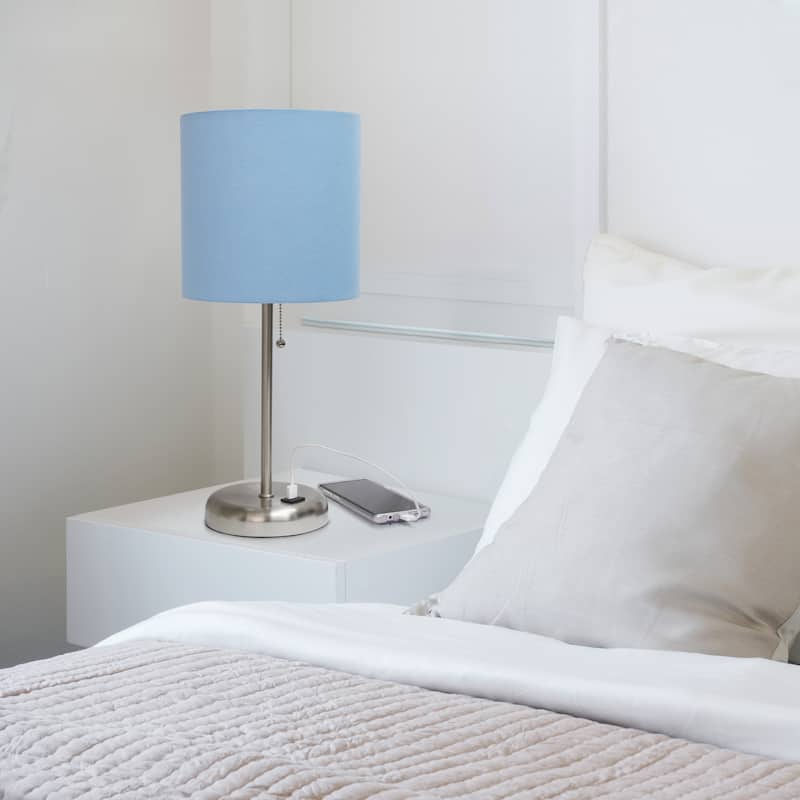 Simple Designs 19.5" Desk Lamp with Feit LED Bulb Included - 19.50
