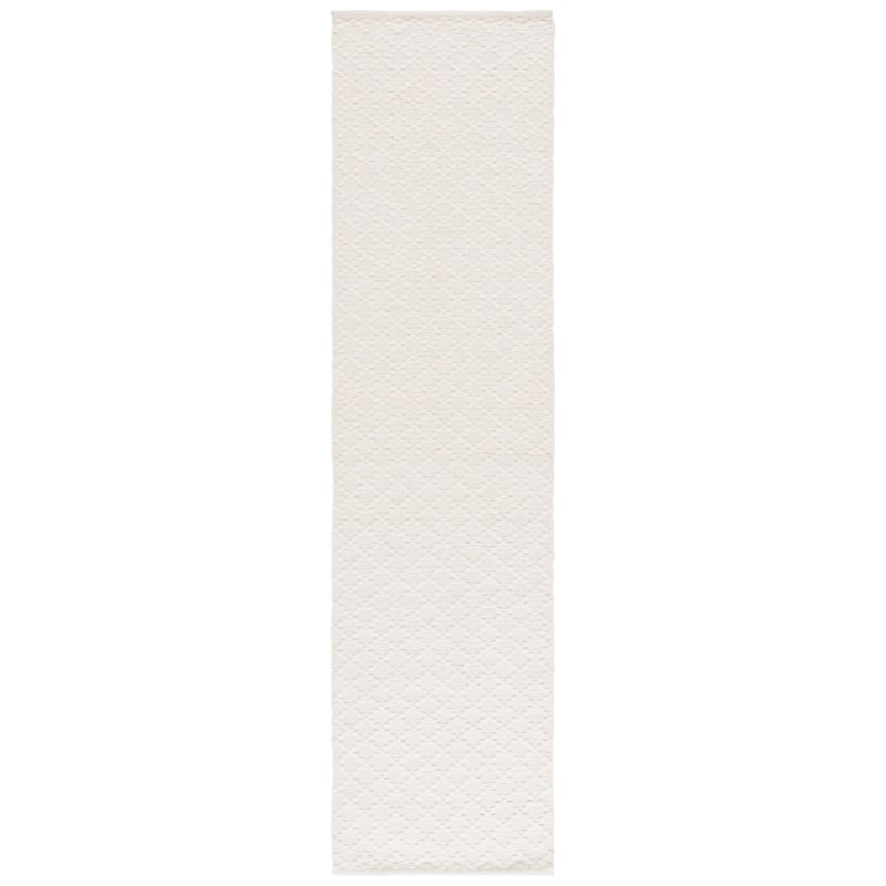 SAFAVIEH Hand-Woven Vermont Dedra Transitional Wool Rug - 2'3" x 9' Runner - Ivory