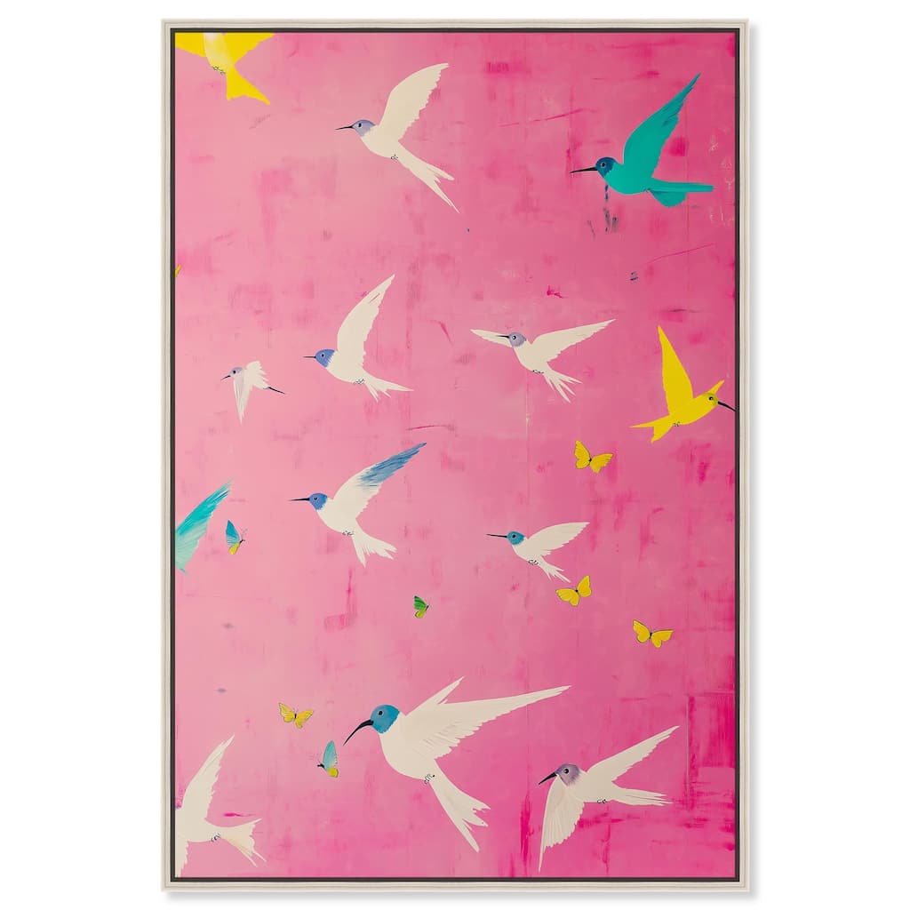 Soaring Sorbet Canvas by Art Remedy