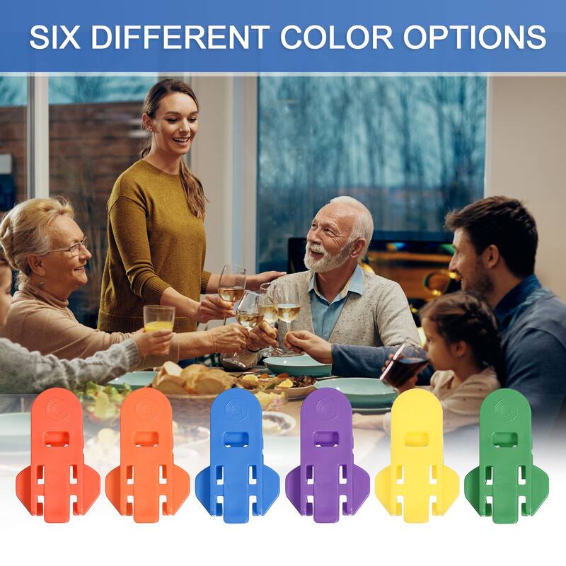 Manual Easy Can Opener, 6pcs - Plastic Soda Can Covers Lids Protector