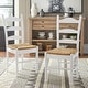 preview thumbnail 1 of 9, Simple Living Ladder back dining chair (Set of 2) White