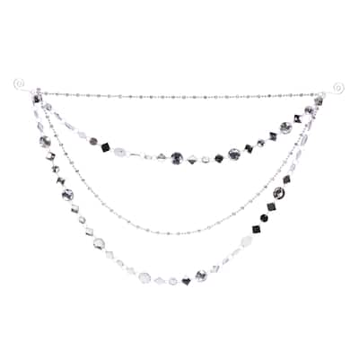 Jewel Bead and Chain Link Garland (Set of 2)