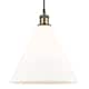 Option Black Antique Brass / Matte White