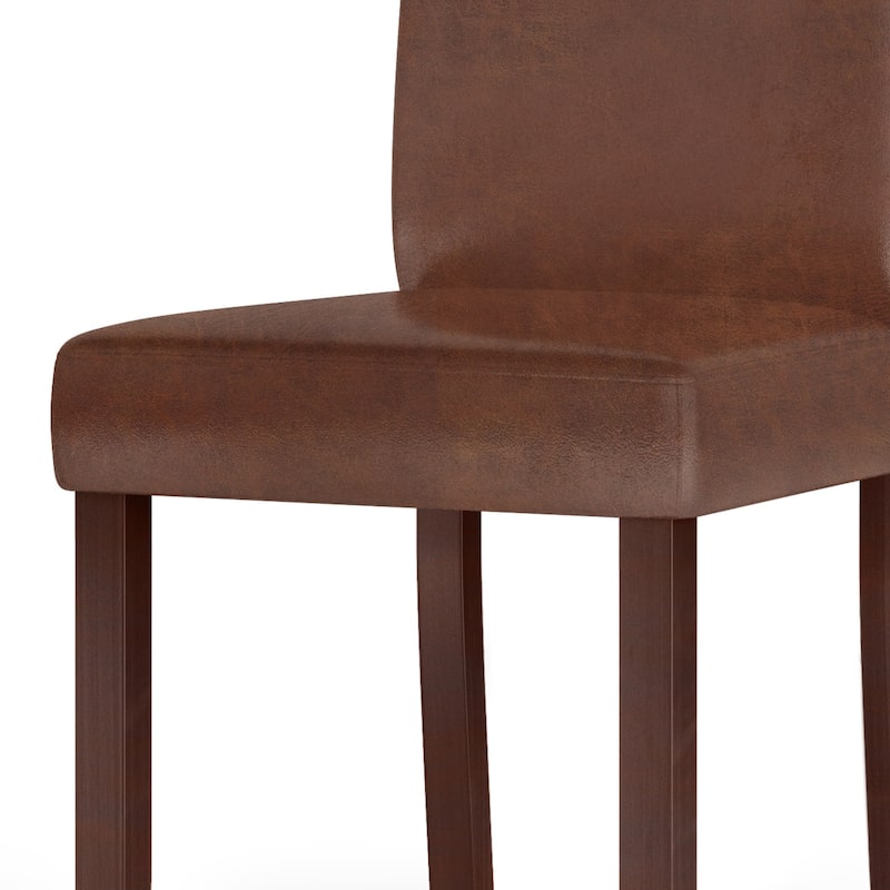 WYNDENHALL Normandy Transitional Parson Dining Chair (Set of 2) - 18.1"w x 18.5" d x 39.4" h