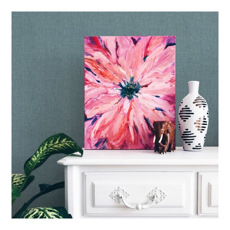 Advantage Seaton Teal Linen Texture Wallpaper - 21 x 396 x 0.025