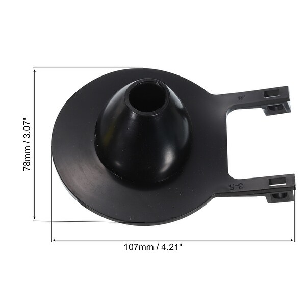 2pcs Toilet Flapper Replacement with Chain and Float Rubber