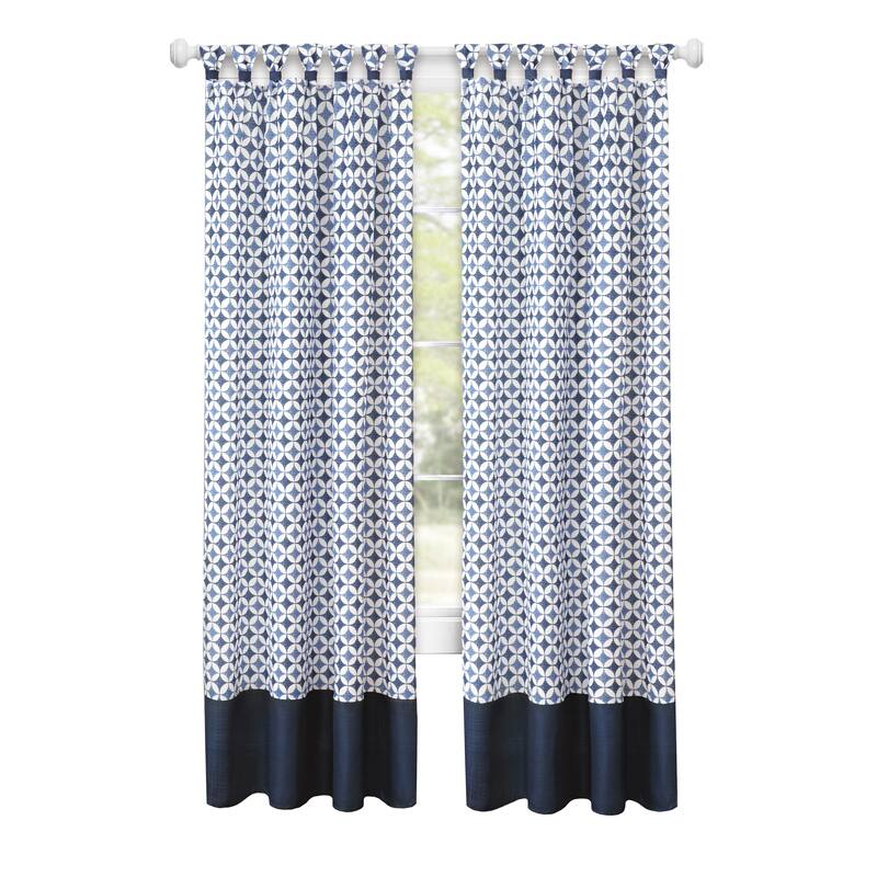 Callie Cuff Tab Top Window Curtain Panel