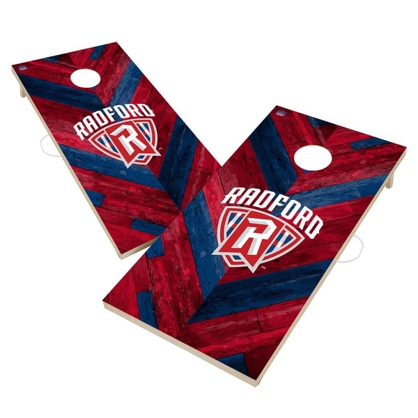 slide 2 of 6, Radford University Highlanders Cornhole Board Set 16 Years and Up