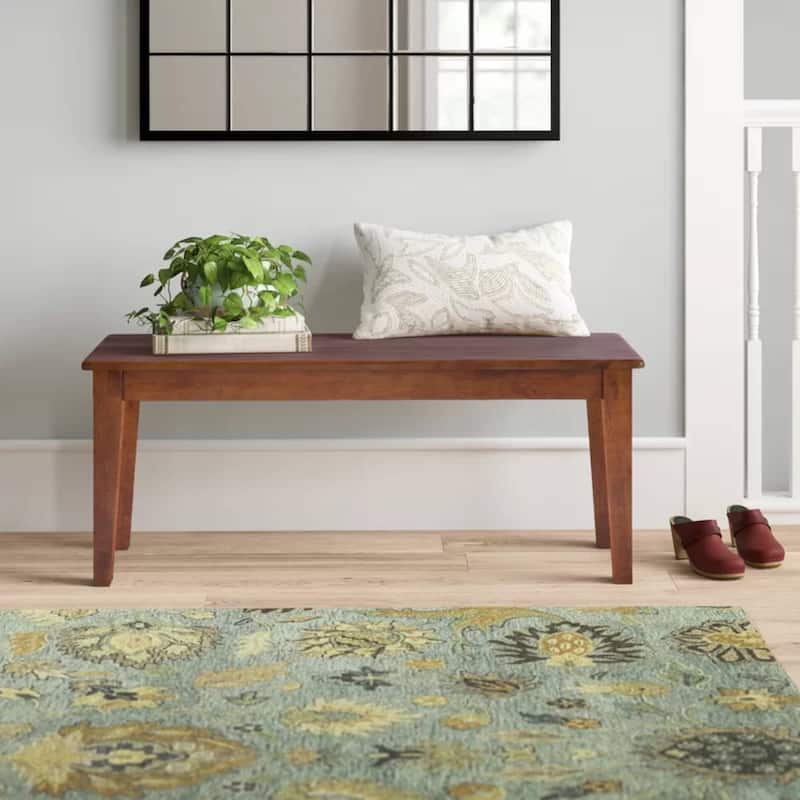 Shaker Style Solid Wood Dining Bench