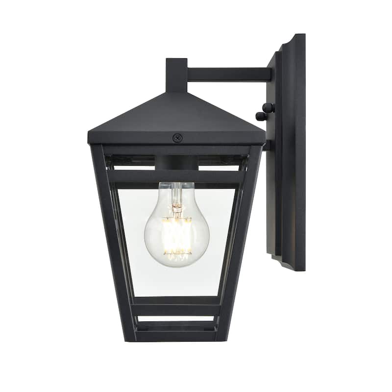 Seager Outdoor Wall Sconce Textured Black - Textured Black