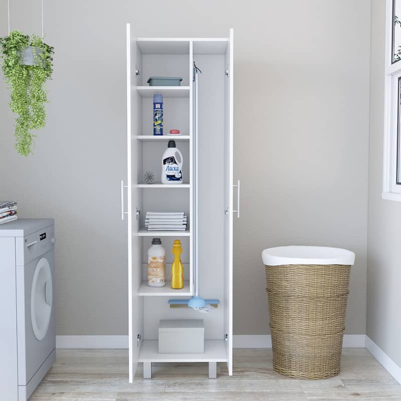 Closet Pantry for Living Room ,Apartment, Bedroom, White