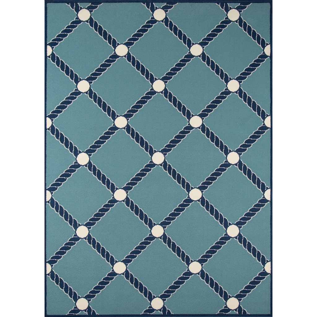 Momeni Baja Nautical Rope Indoor Outdoor Rug