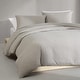 preview thumbnail 6 of 25, Calvin Klein Melange Cotton Flannel Solid Comforter Set