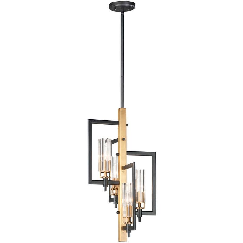 Maxim Flambeau 4 Light 13" Wide Chandelier