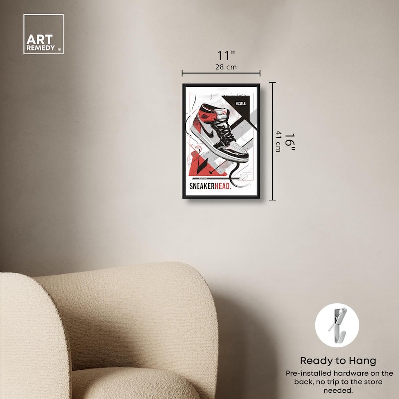 Stylish Sneakerhead Canvas by Art Remedy