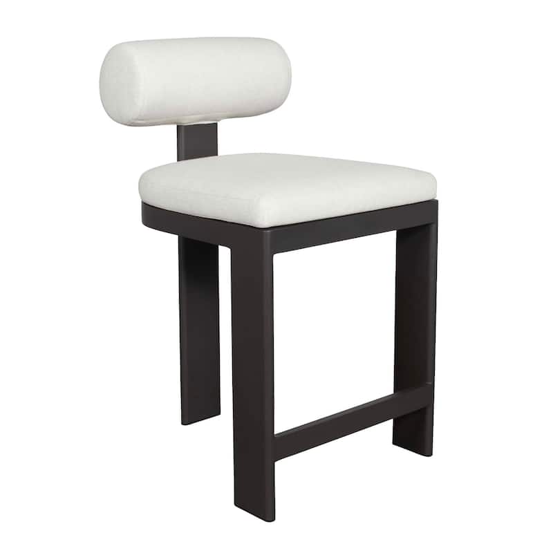 Uttermost Bolster Back Outdoor Stool