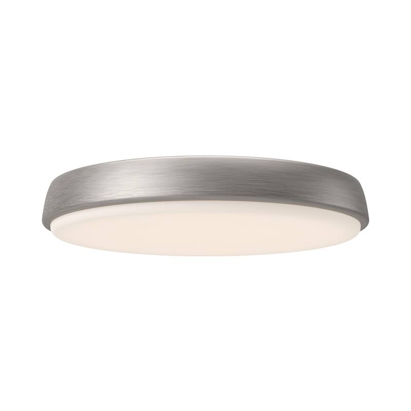 Alora Lighting FM503715-5CCT Laval 15" Wide LED Flush Mount Ceiling - Brushed Nickel