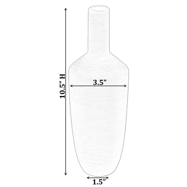 Decorative Ceramic Vase, Modern Style Centerpiece Table Vase Bed Bath