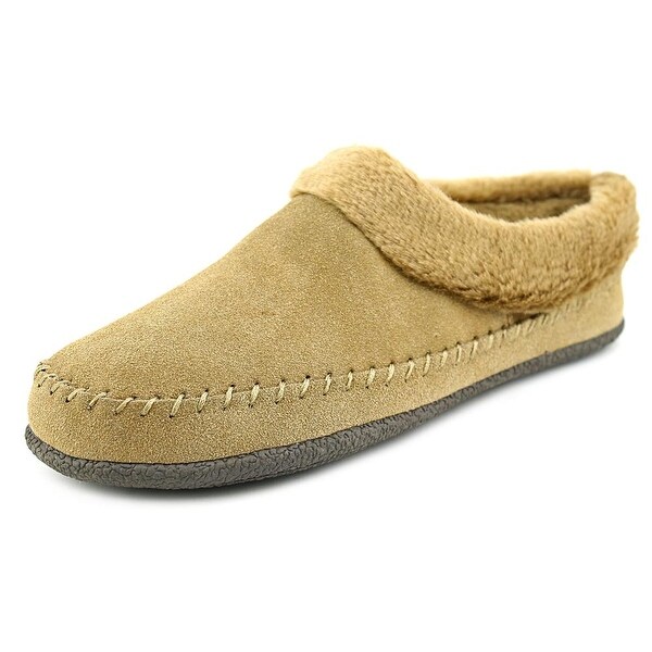 Daniel Green Mirabel Women Moc Toe Suede Tan Slipper