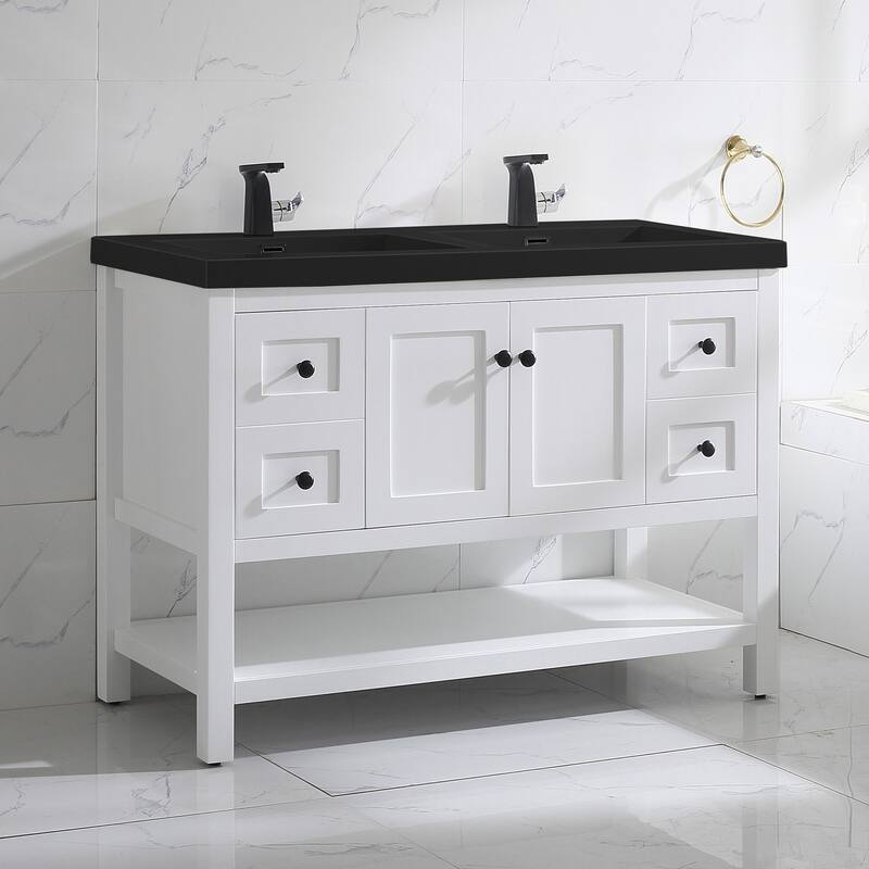 Winslow 48" Double Bathroom Vanity Set
