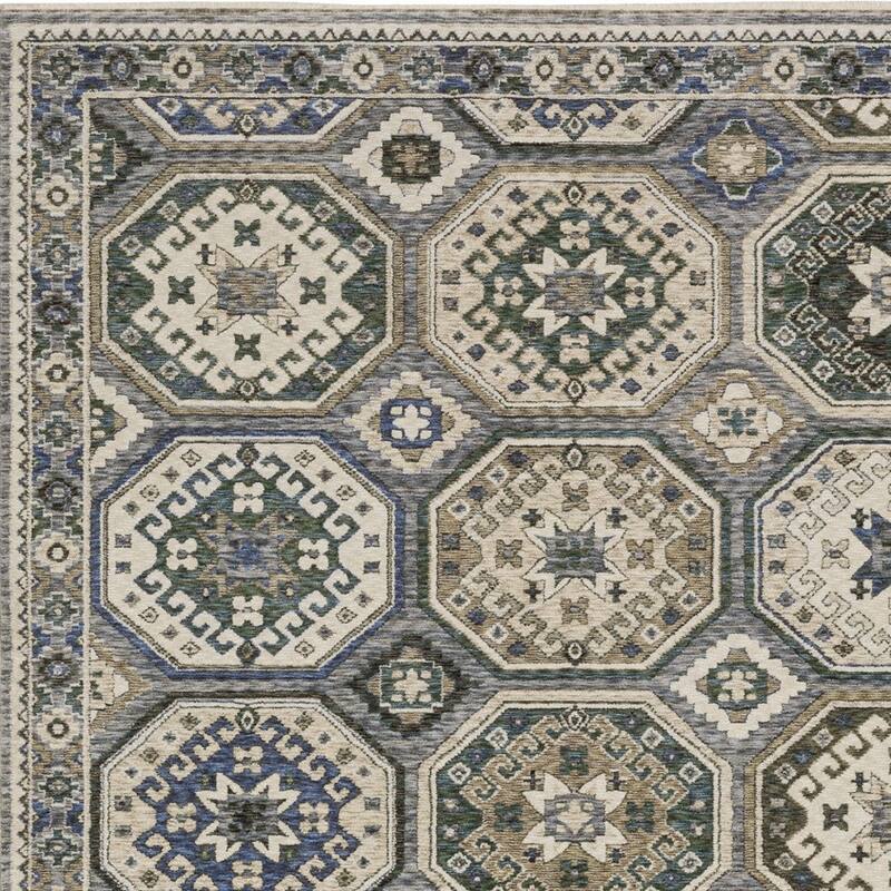 HomeRootsMedallion Bohemian Runner Area Rug
