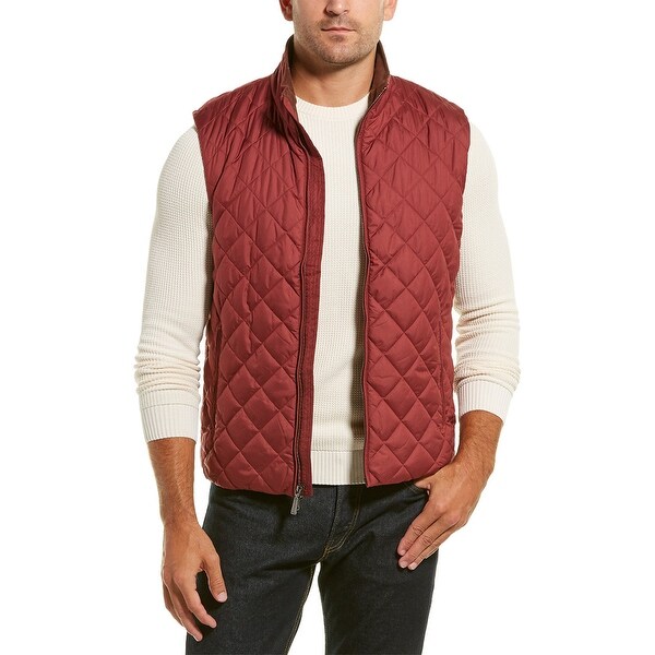 brooks brothers quilted vest