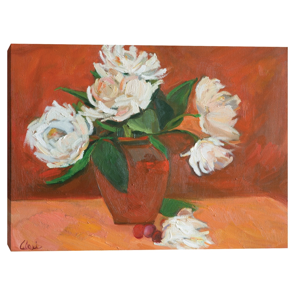 Glowing Petals by Alexi Fine Canvas Art Print